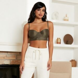 Victoria's Secret Olive Green Bra Size M